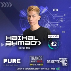 Pure Radio pres Trance Night Malta guest mix Haikal Ahmad