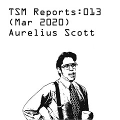 TSM Reports: 013 (Mar 2020) - Aurelius Scott