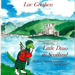 Little Dino in Scotland Flute