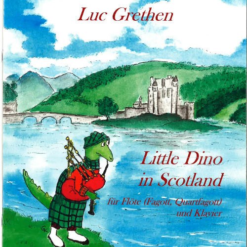 Little Dino in Scotland Flute