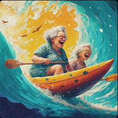 Frank and Grandma glide with grace