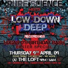 Sly w/ Skibadee & Funsta @ Pure Science vs Low Down Deep - 9th April 2009