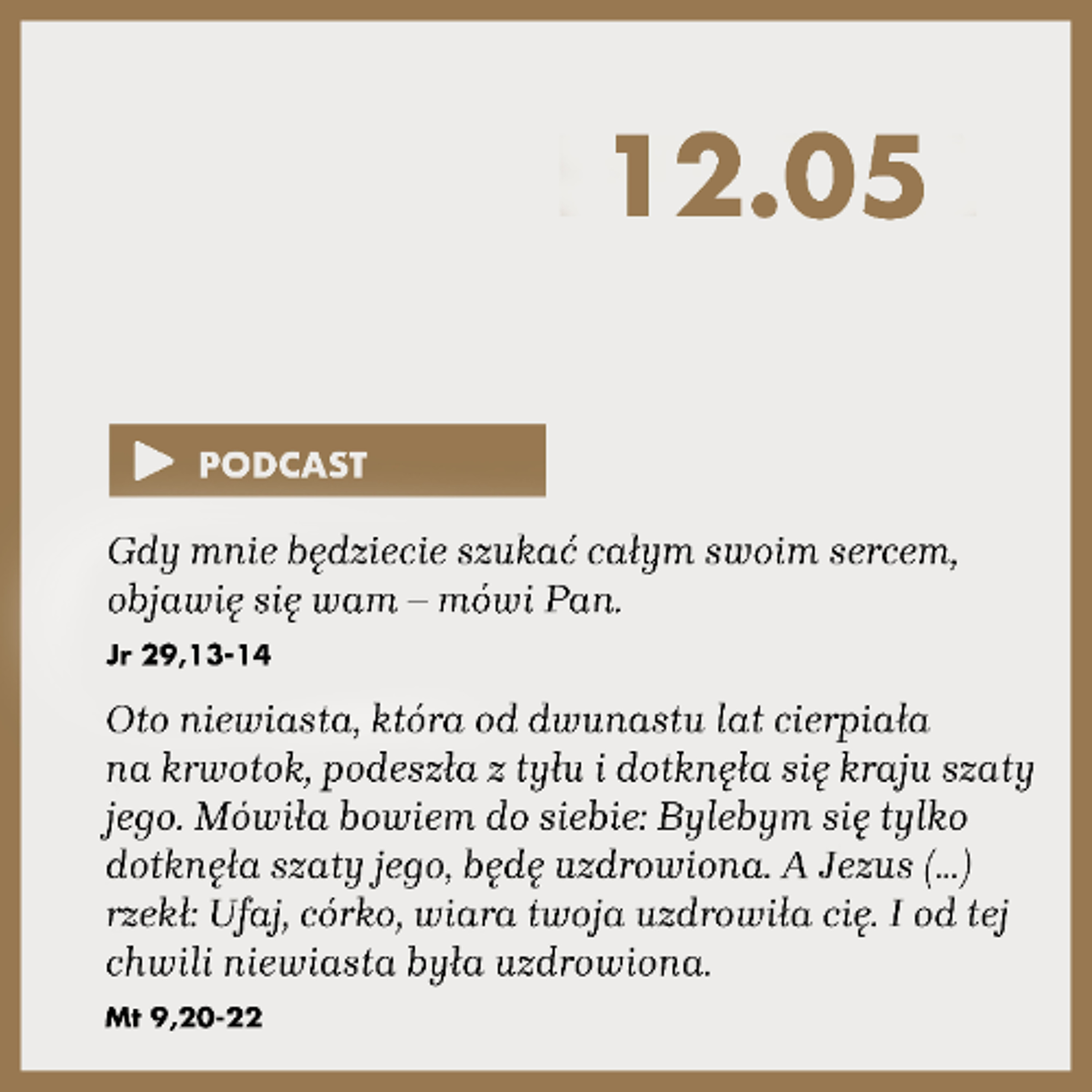Poranek ze Słowem na 12 maja 2025 episode artwork