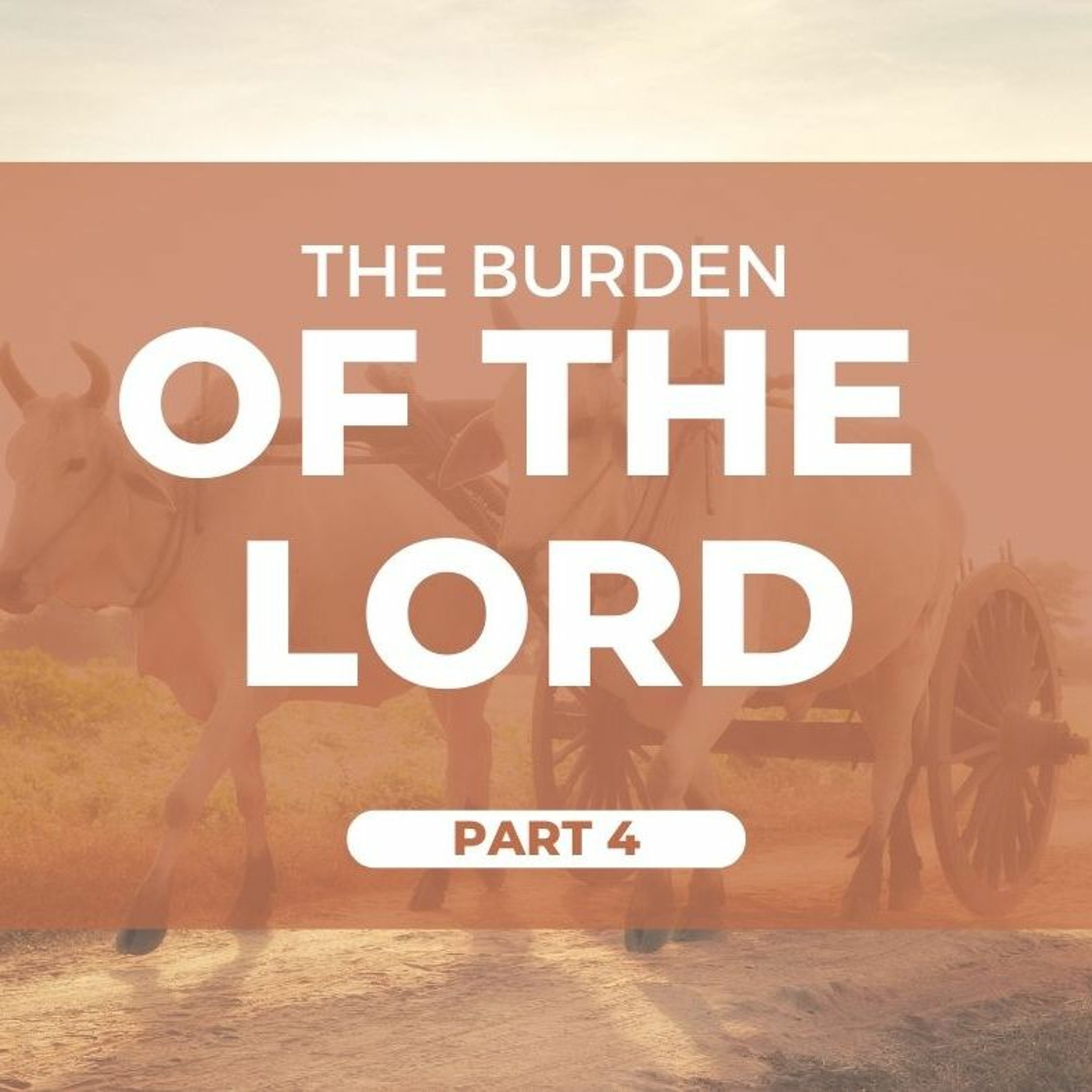 The Burden of the Lord (PT. 4) - Be Settled in God's Family  // Pas Subash Cherian episode artwork