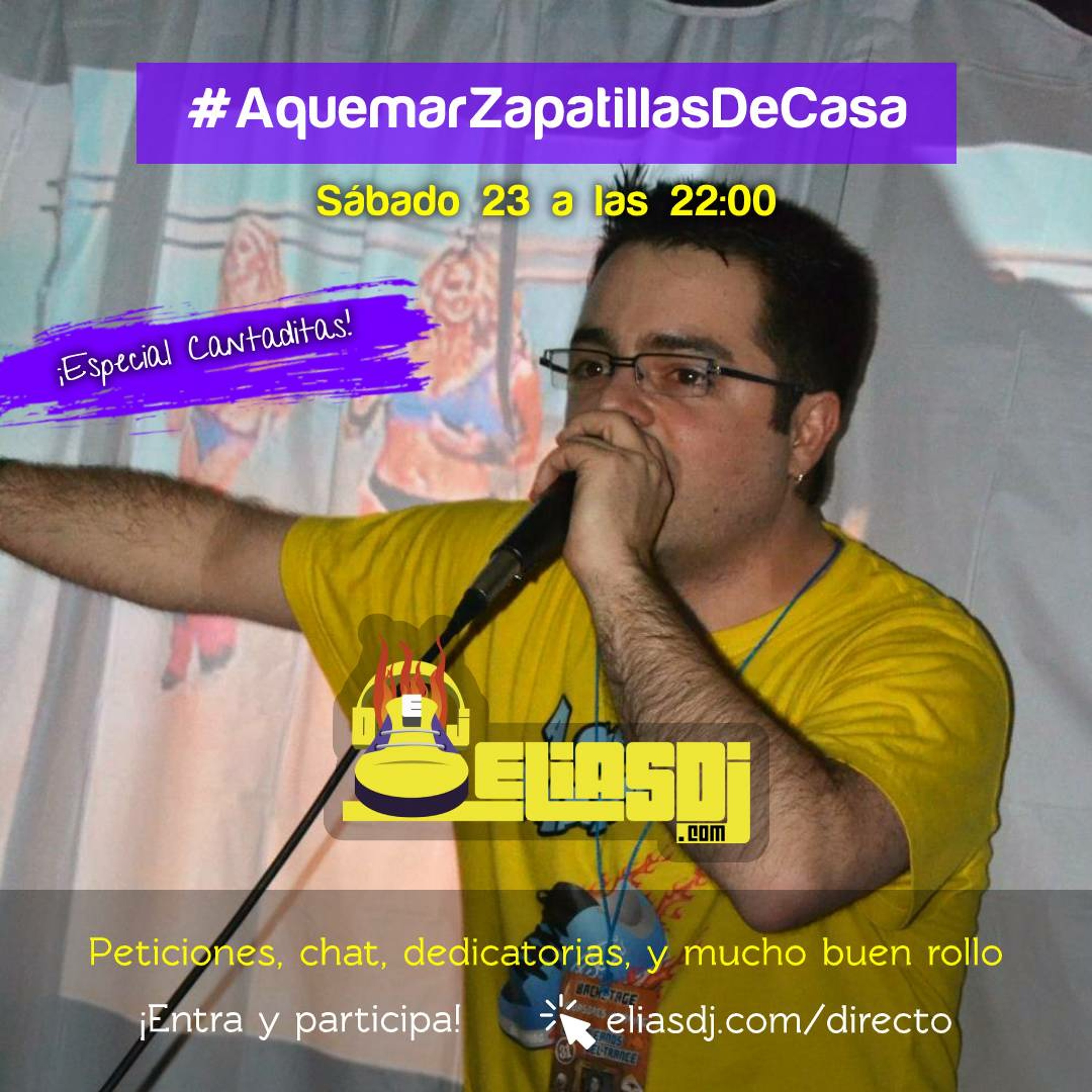 A Quemar Zapatillas de Casa 16 (23 Mayo, Especial Cantaditas) episode artwork