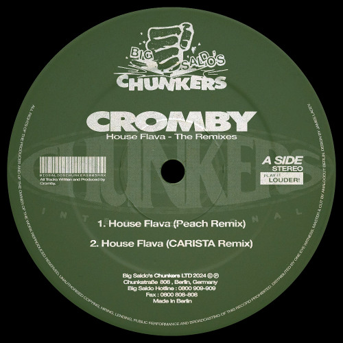 PREMIERE: Cromby - House Flava [Peach Remix]