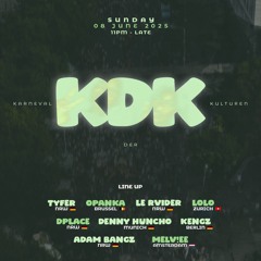 KDK  Sunday Berlin 2025- Live Audio Mix   hosted by DJ Opanka x  Deejay J3 x Melviee