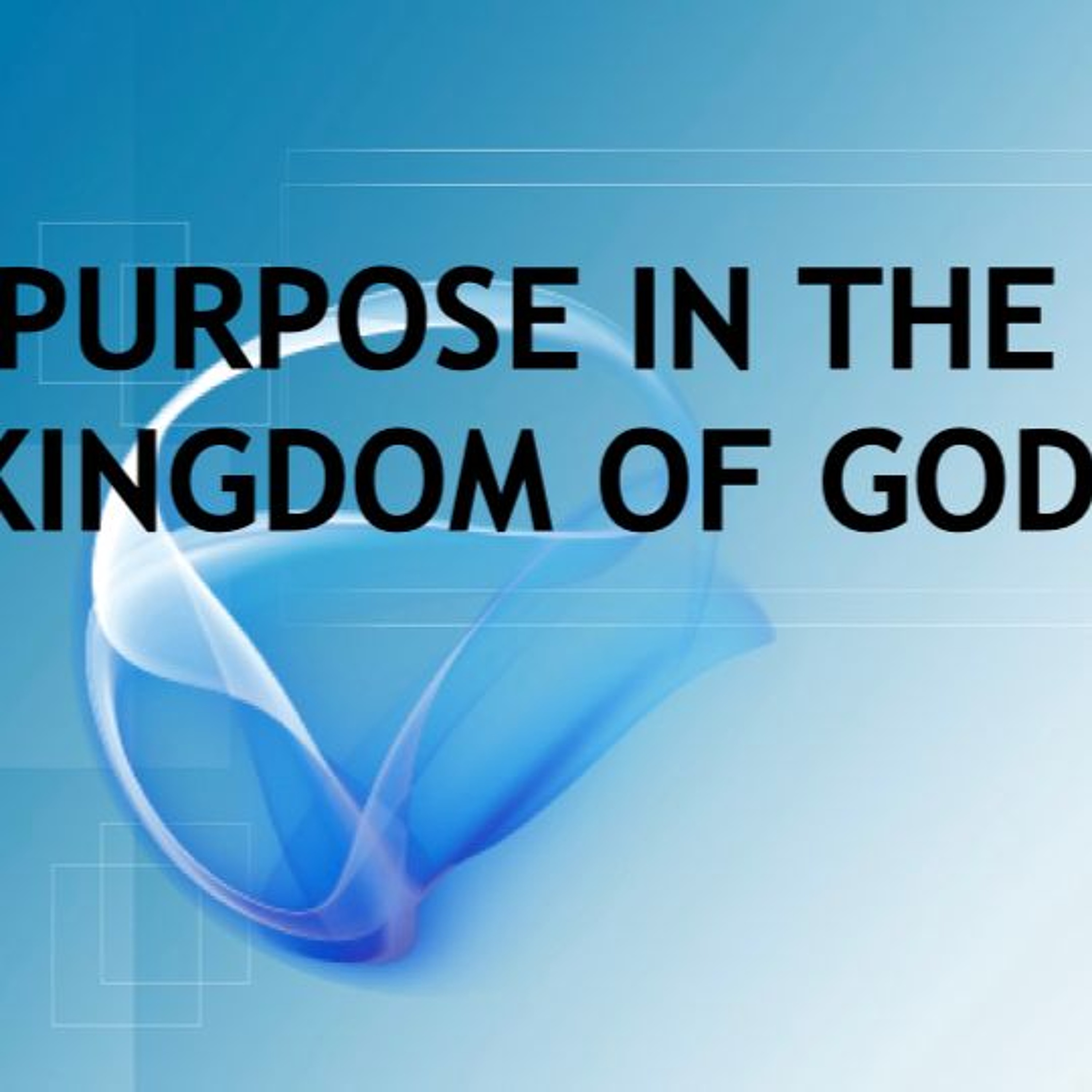 March 29 Purpose In The Kingdom Of God #4 episode artwork