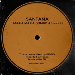Santana - Maria Maria (K!MBO Afroboot) (Pitched for copyright) [FREE DOWNLOAD]