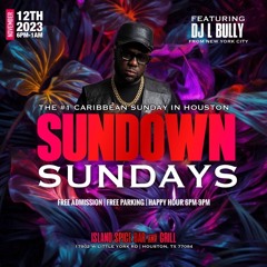 Sundown Sundays At Island Spice Bar & Lounge In Houston 11.12.23