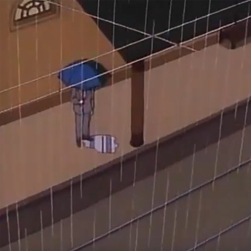 it rained as you said goodbye