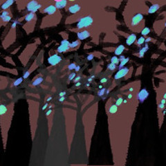 The forest on a moonlit night (Piano with Japanese poetry reading)日本語詩の朗読