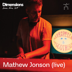 Mathew Jonson (live) - Live From Dimensions 24'