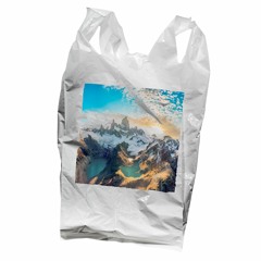most beautiful picture i've ever seen printed on a plastic bag