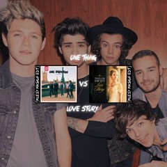 One Thing Vs Love Story - One Direction Vs Taylor Swift [MILESY MASHUP EDIT]