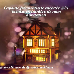 Capsule fréquentielle encodée 21 Remise en lumière de mon habitation - lieu de travail- commerce © abellina.pro