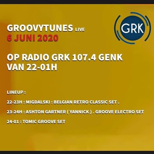 GroovyTunes live  @ Radio GRK 107.4 FM : Retro set Bjorn Migdalski