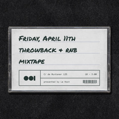 Vince Morgana – Groovynights Vol. X April 11th @ Samambahia Barcelona