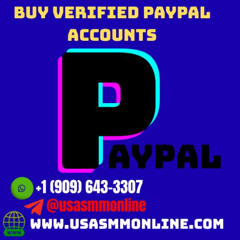 Service-Provide,Verified PayPal Accounts.