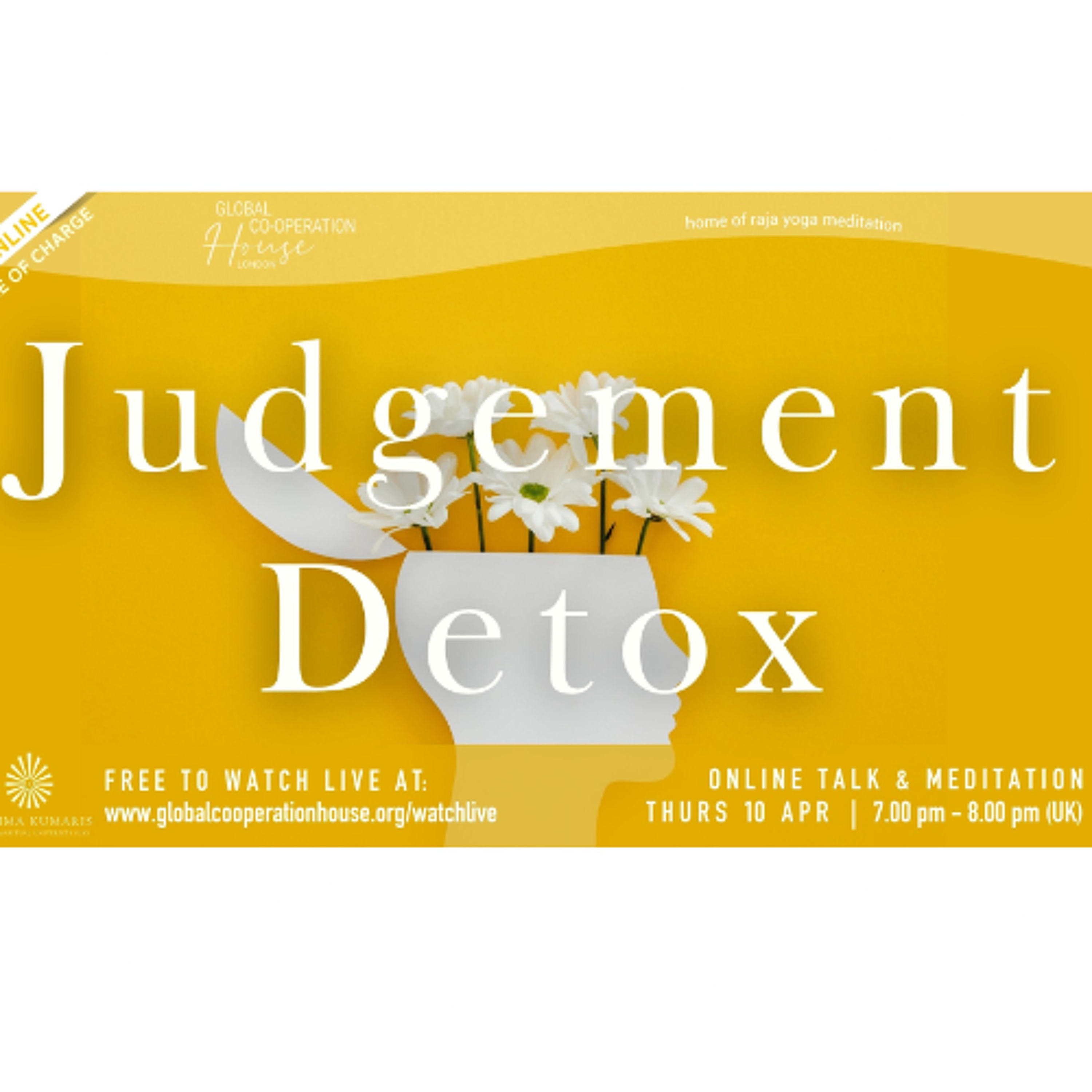 Judgment Detox - Yogesh Sharda - Thursday 10th April 2025 episode artwork