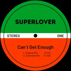 Superlover - Can't Get Enough (Free DL)