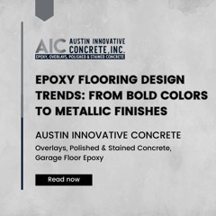 Epoxy Flooring Design Trends: From Bold Colors to Metallic Finishes