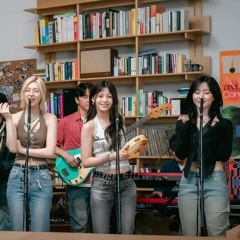 NMIXX performing ‘DASH’ live band arrangements version on Tiny Desk Korea