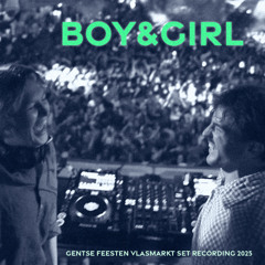 BOY&GIRL at the 'Gentse Feesten' (Vlasmarkt tower 2025)