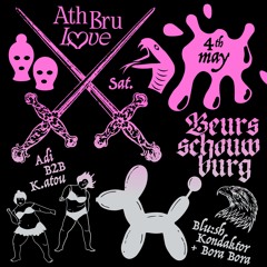 From Athens to Brussels with love ♡ Beurrschouwburg Mix #16 w/ Adi B2B K.atou 04.05.24