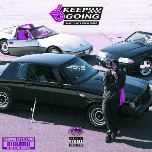 洋楽 LARRY JUNE&HARRY FRAUD KEEP GOING seald Larry June & Harry