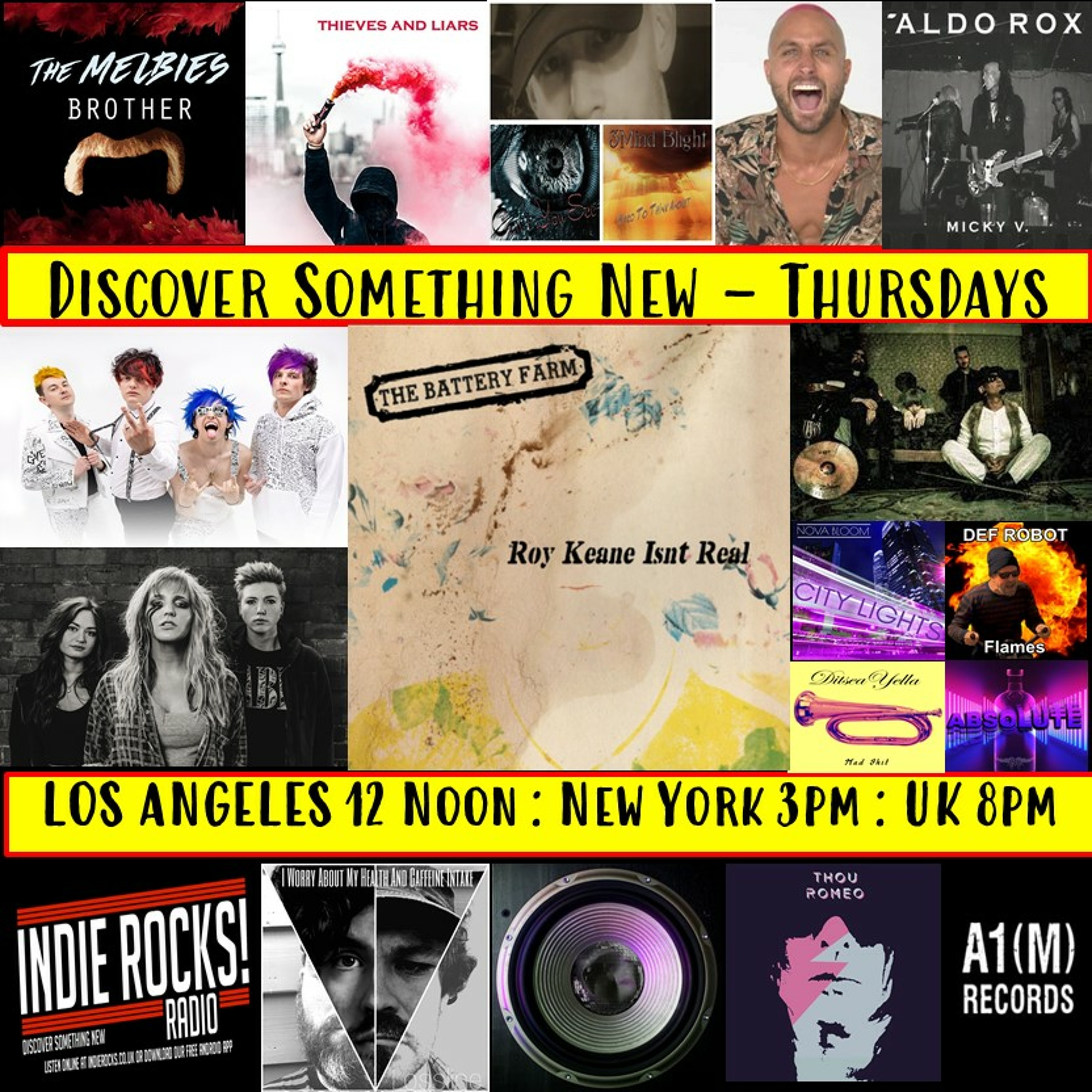 A1M new Music Show - Discover New Music - Indie Rocks Radio