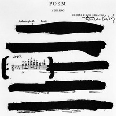 "Destroyed Score - Poem," Milan Knížák (1973) [MIDI Piano Version]