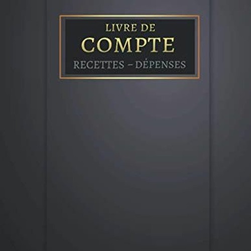 livre de compte auto entrepreneur : Cahier de comptabilité - Recette