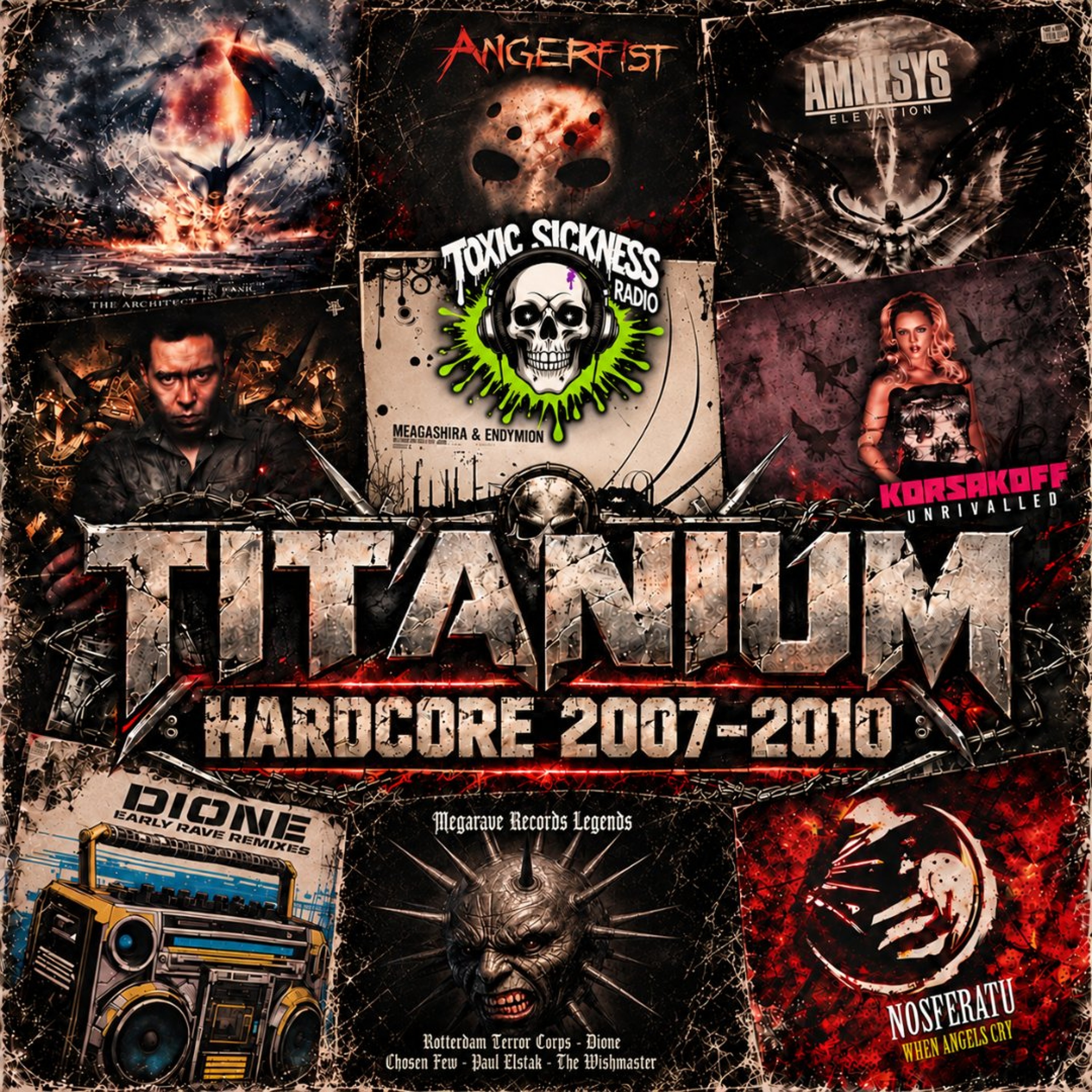 TITANIUM / HARDCORE CLASSICS ON TOXIC SICKNESS / SEPTEMBER / 2026