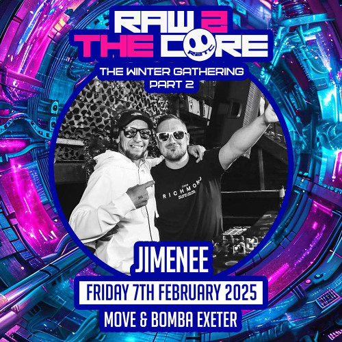DJ Jimenee - Raw 2 The Core The Winter gathering Part 2 - PROMO MIX