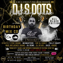 DJ SDOT BIRTHDAY SOIREE MIX CD 2022