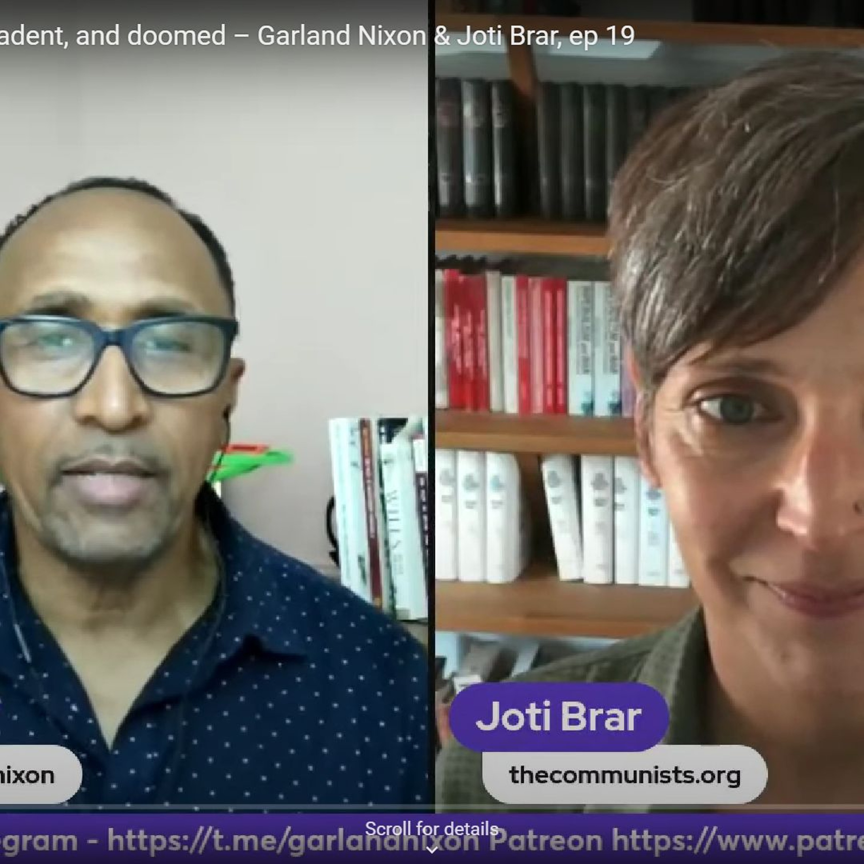 The fall of imperialism Garland Nixon and Joti Brar Ep19