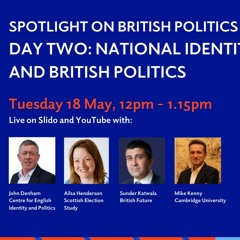National identities and British politics