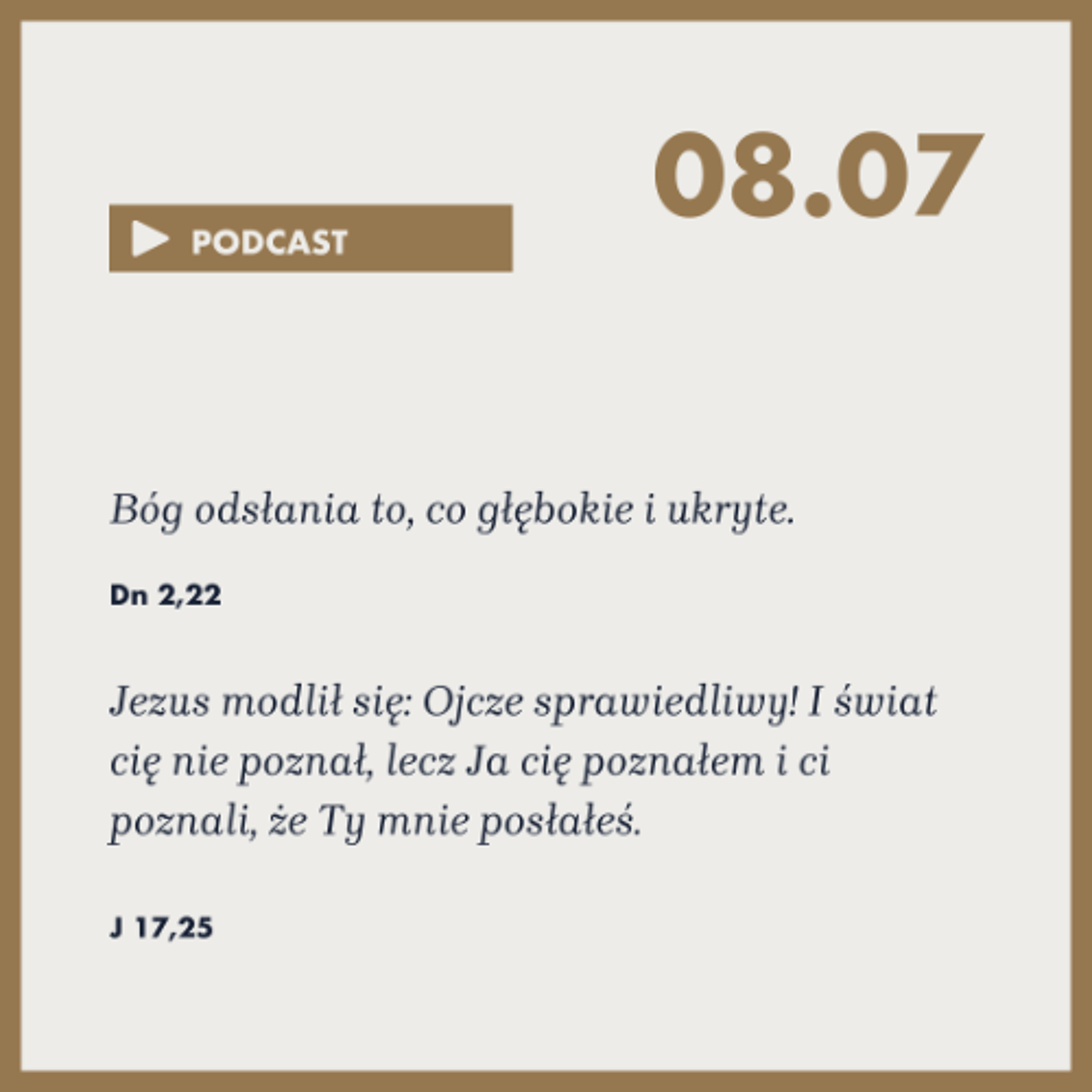 Poranek ze Słowem na 8 lipca 2025 episode artwork