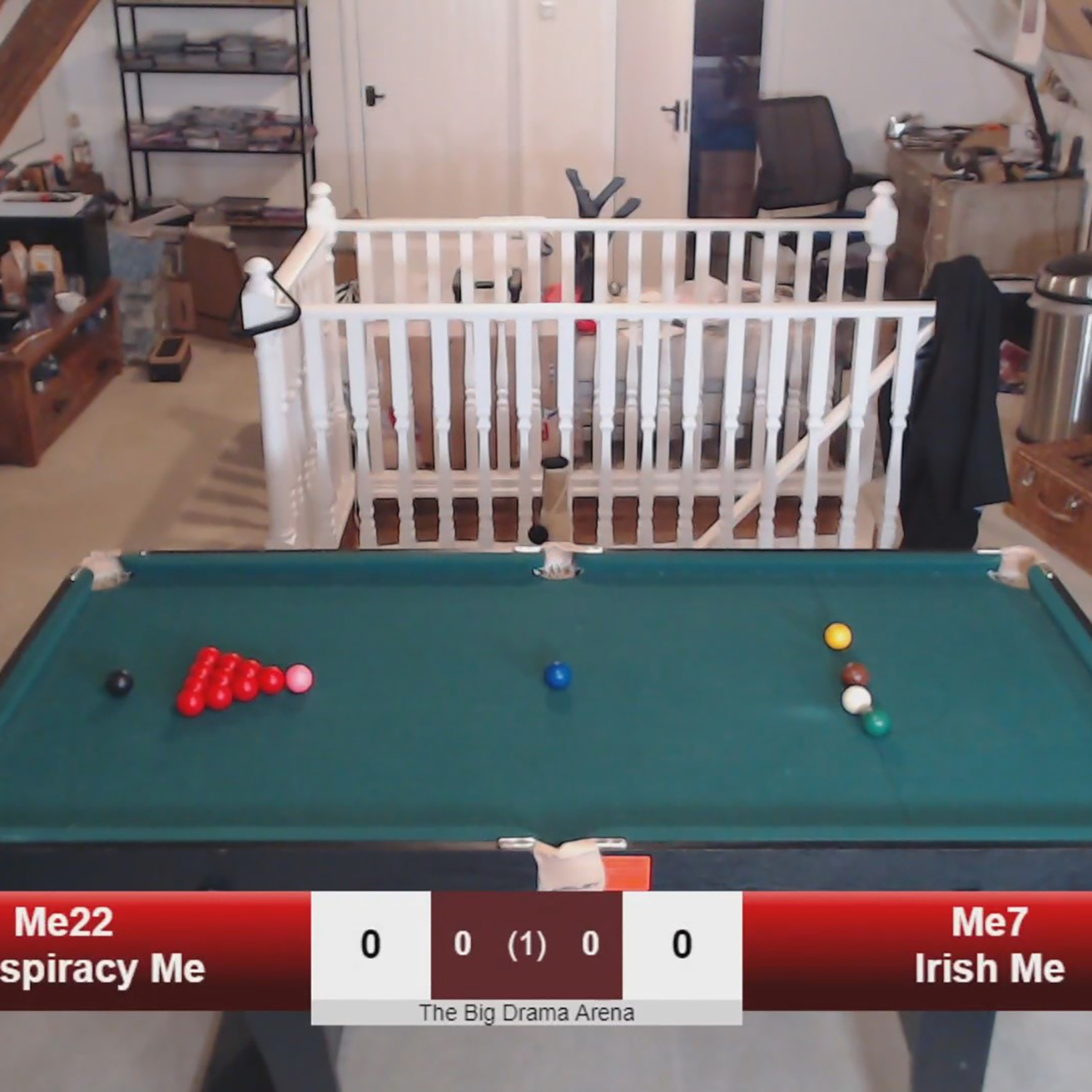 Richard Herring Me1 vs Me2 Snooker - Winter Tourney - Matches 9 and 10 episode artwork