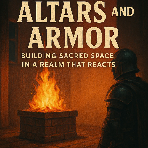 Altars and Armor: Building Sacred Space in a Realm That Reacts. 07-01-2025