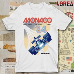 Official Monaco Mclaren Formula 1 Team #84 Abercrombie Graphic T - Shirt