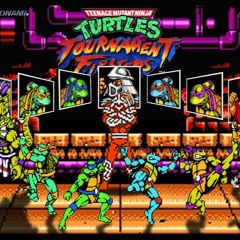 Teenage Mutant Ninja Turtles Tournament Fighters NES Complete Cover by NIKITA