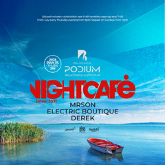 Electric Boutique Live At Night Café @ Balatonica Podium 2025.07.31.