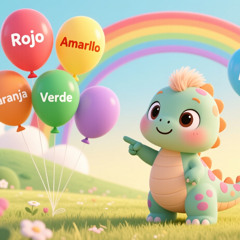 Capibara Melodies - Baby Dino Cuenta los Colores