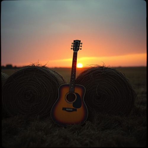 Romance in  the hayfield