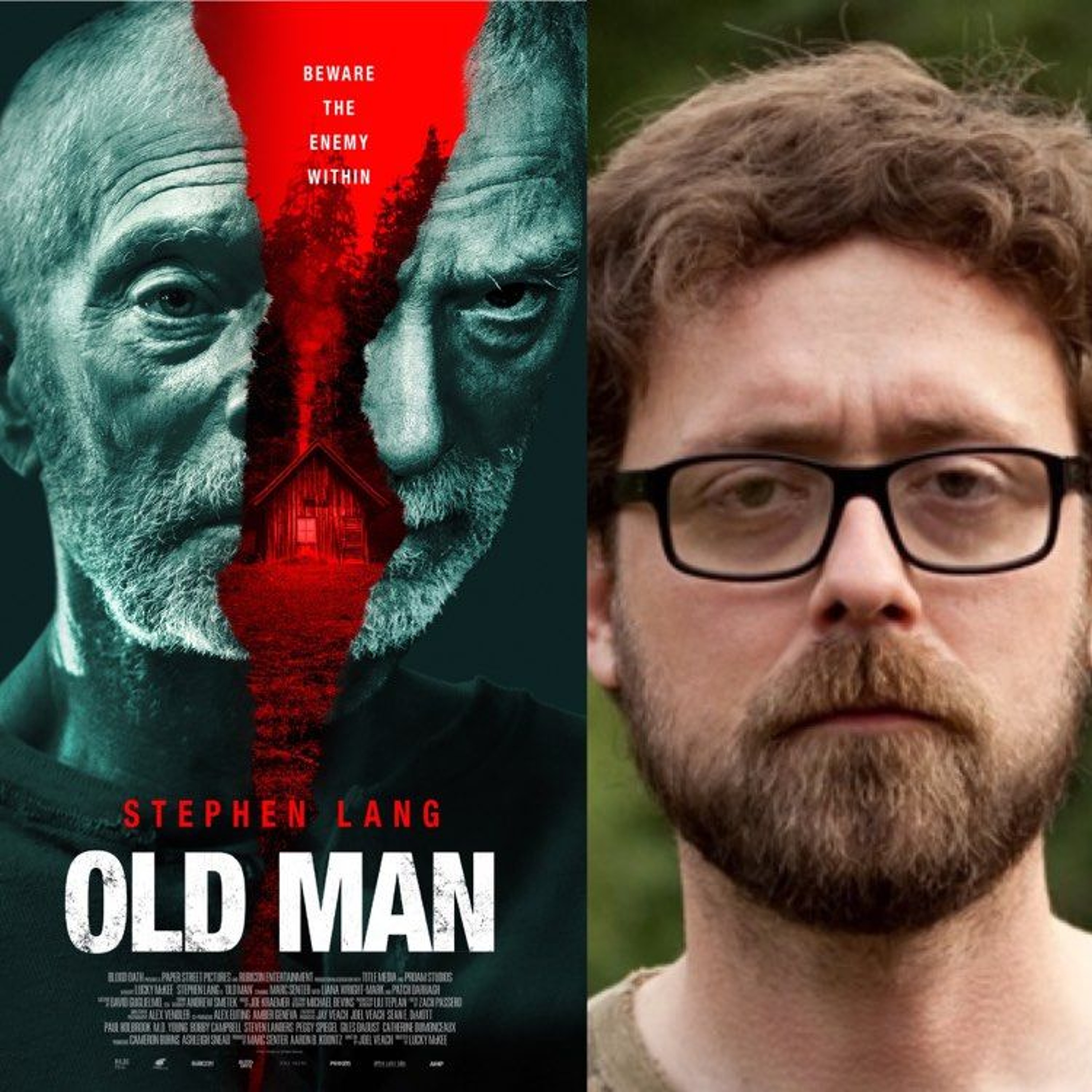 HHR Ep. 453: We reconnect with a master of horror Lucky Mckee & his take on an 'Old Man' episode artwork