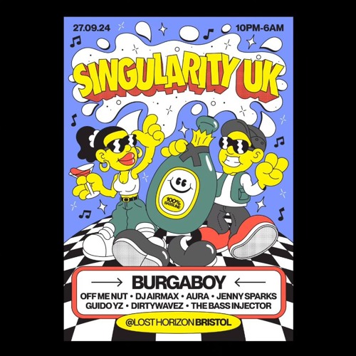 Burgaboy LIVE @ Lost Horizon Bristol - 27.09.24 - Singularity UK