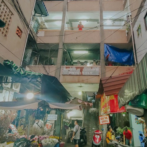 Khu dân cư_chung cư cũ, đông dân, gần chợ, tầng 3