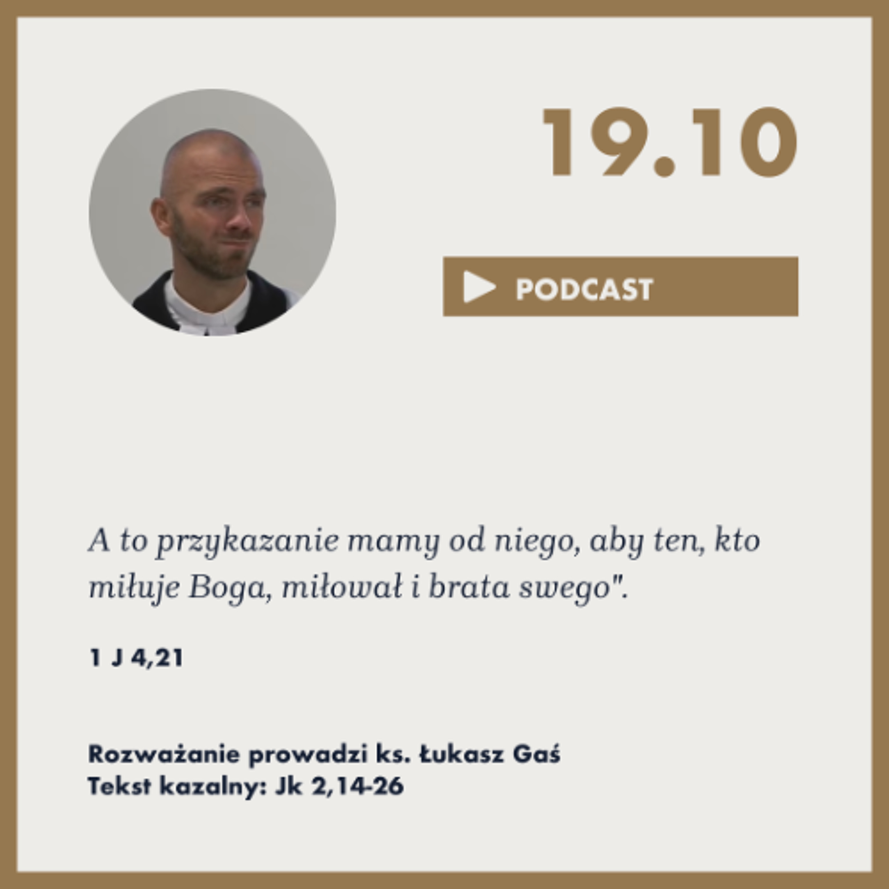 Niedziela ze Słowem, rozważanie z nabożeństwa z 19 października 2025 episode artwork